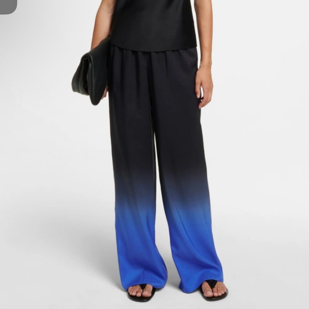 The row silk trousers